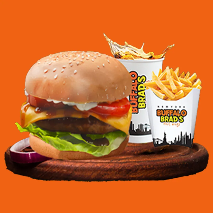 Brad's Angus Burger Meal
