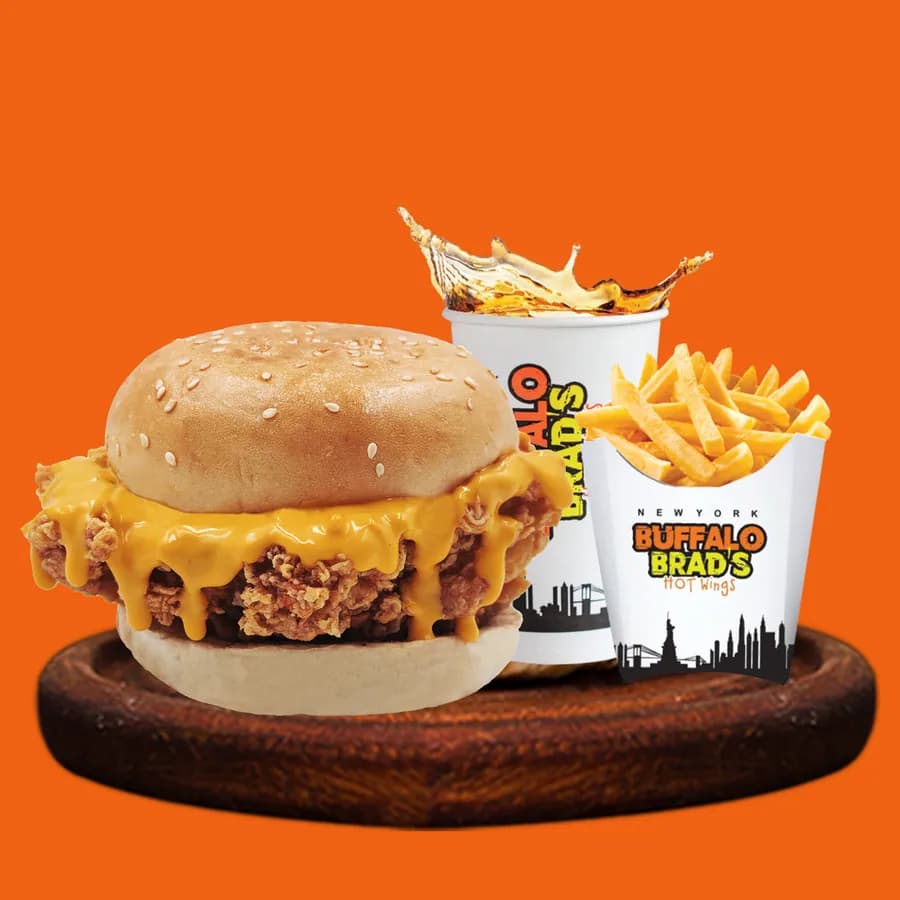Cheezy Chicken Burger