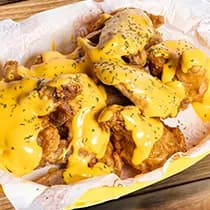 Cheezy wings